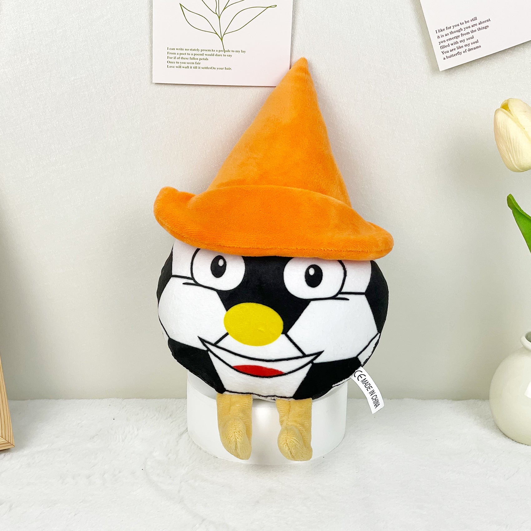 Shan Hai Jing Weirdcore Soccer-Wizard Hybrid PlushUnique Mythical Stuffed Doll, Weirdcore Plush for Ancient Myth Lovers