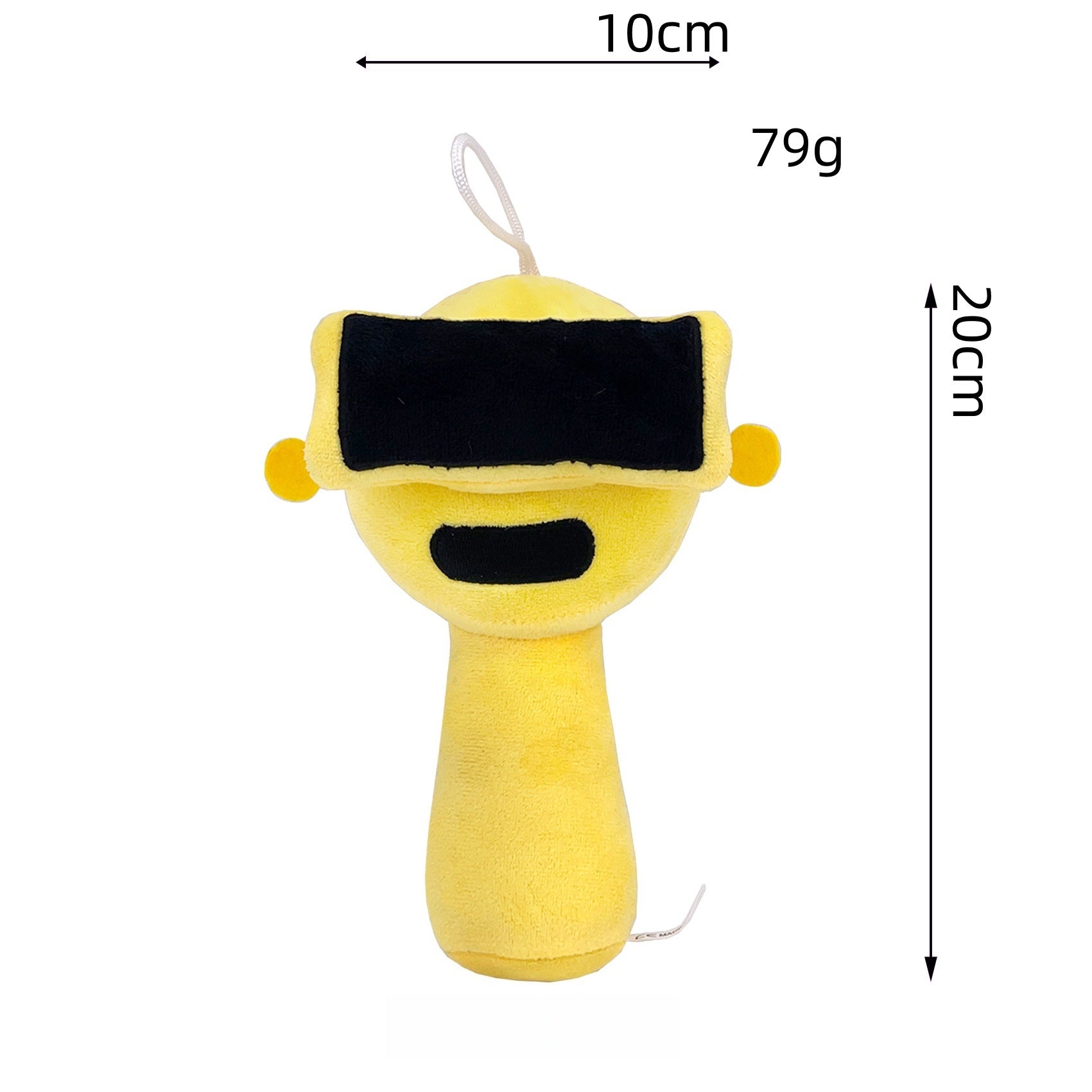 Sprunki Plush - New Incredibox (Rhythm Box) Game Peripheral Yellow VR Monster Soft Stuffed Toy